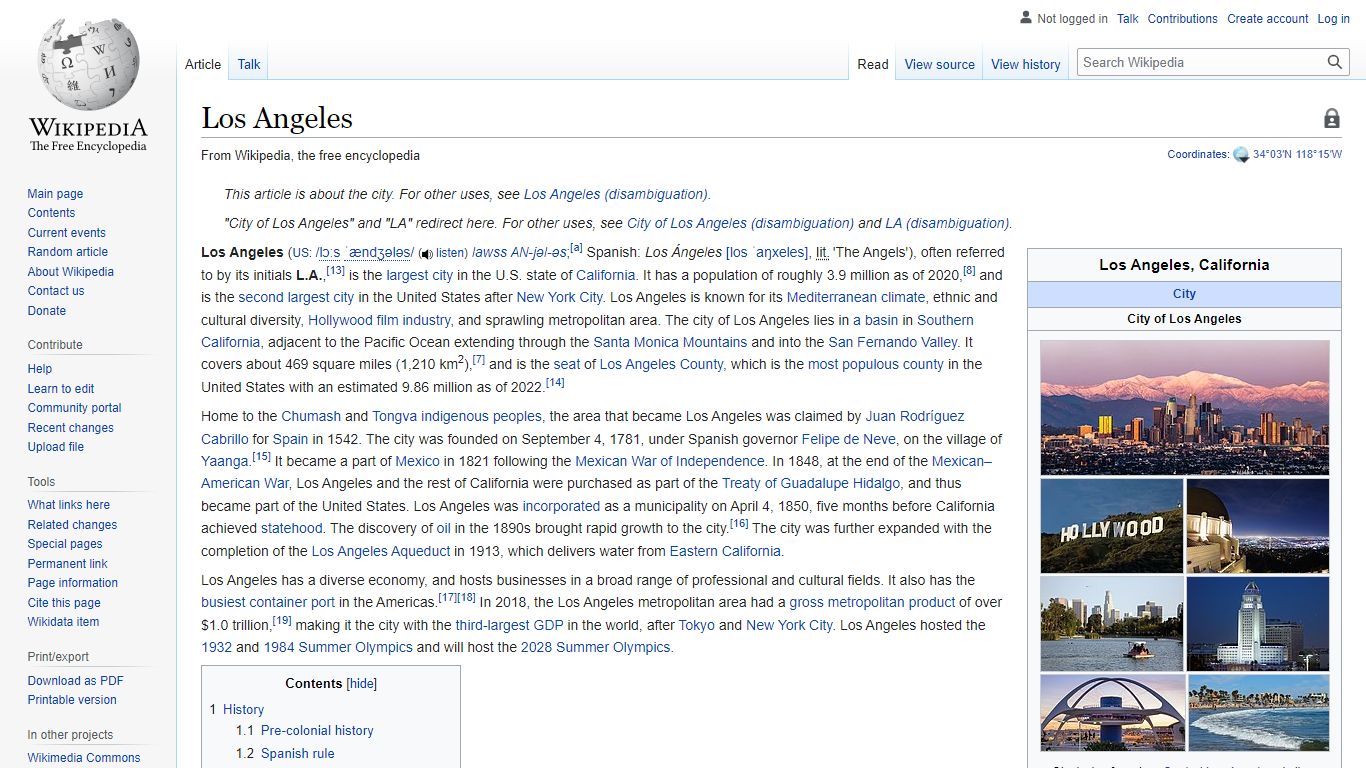 Los Angeles - Wikipedia